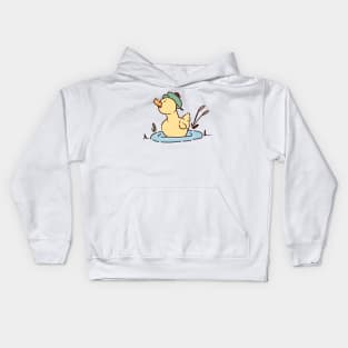 Little Lilypad Duck Kids Hoodie